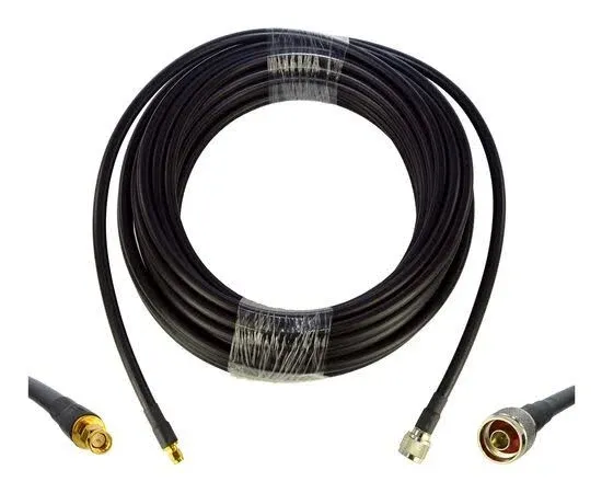 Proxicast 75 ft SMA Male to N Male Premium 400 Series Low-Loss Coax Cable (50 Ohm) for 4G LTE, 5G Modems/Routers, Ham, ADS-B, GPS to Antenna or Surge Arrester Use (Not for TV or WiFi) (ANT-140-020-75)