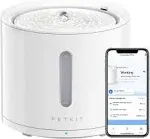 PETKIT EVERSWEET Solo 2 Fontaine d'eau pour Animaux, Contrôlé par l'APP,Ultra Silencieux,Mode Smart/Normal/DND,Fenêtre de Niveau d'eau,Distributeur d'eau pour Chats et Chiens - 2L