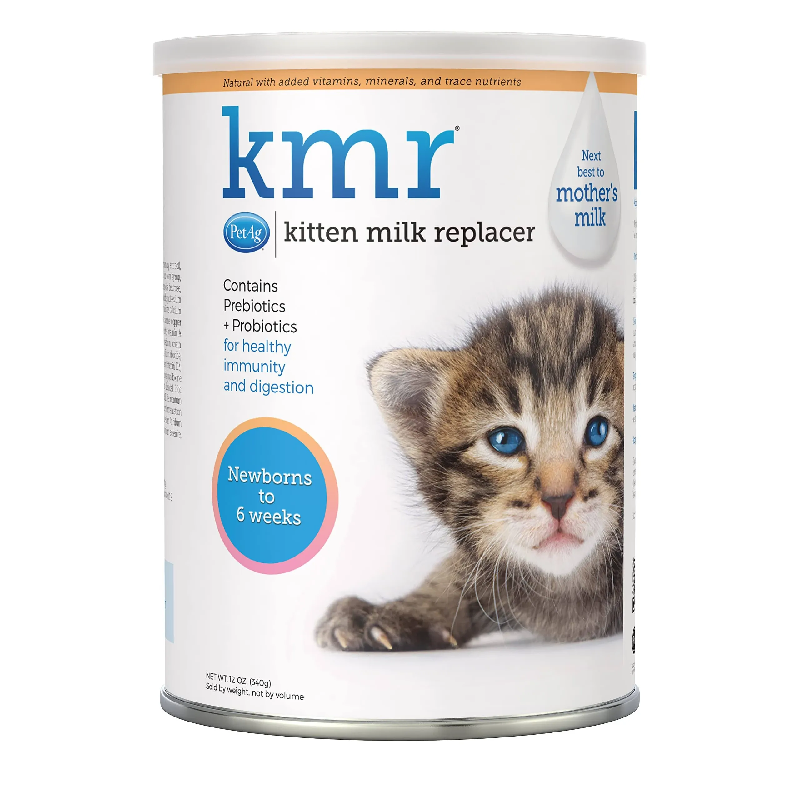 KMR Kitten Milk Replacer Powder (12 oz)