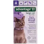 Advantage II Vet-Recommended Flea Prevention for Large Cats 9 lbs+, 1-Monthly Treatment