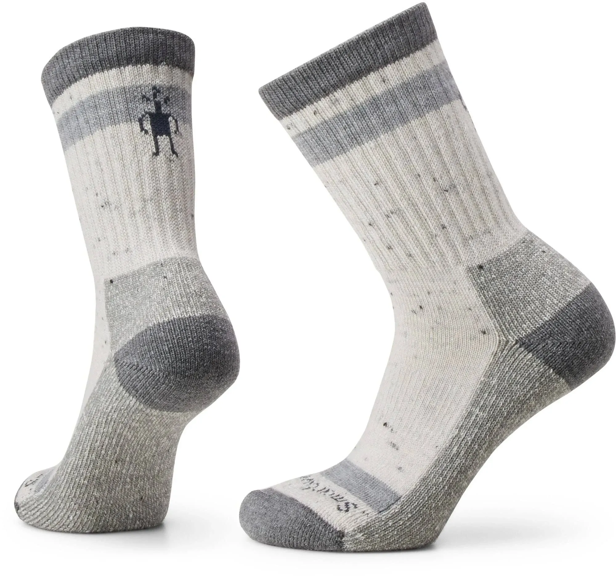 Smartwool Larimer Light Cushion Everyday Crew Socks - Natural Donegal