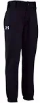 Under Armour Boys Youth Baseball Pants Black Size 5 New With Tags