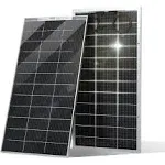 ECO-WORTHY Solar Panels 2pcs 195 Watt 12 Volt Monocrystalline Solar Panel Module Off Grid PV Power for Home, Camping, Boat, Shed Farm, RV