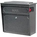 Mail Boss 7175 Townhouse Locking Security Wall Mount Mailbox, Galaxy,Medium