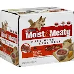 Purina Moist & Meaty Burger with Cheddar Cheese Flavor Dog Food