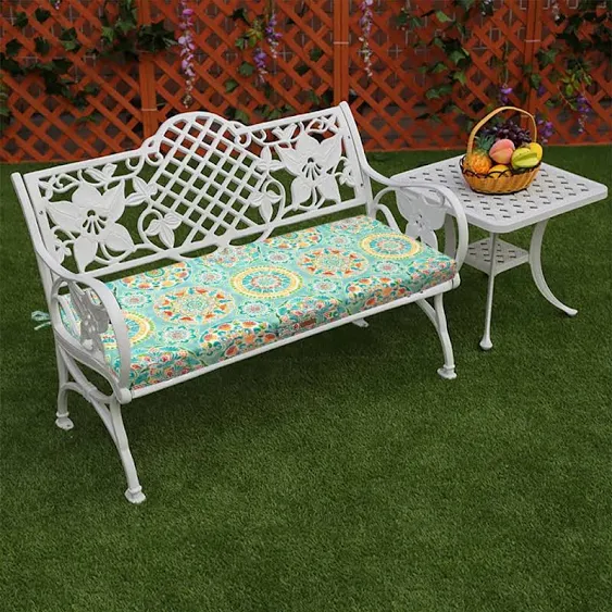 FUNHOME Outdoor Bench Cushion 45 x 18 Inch,Waterproo<wbr/>f Patio Furnit... FMBI Sales