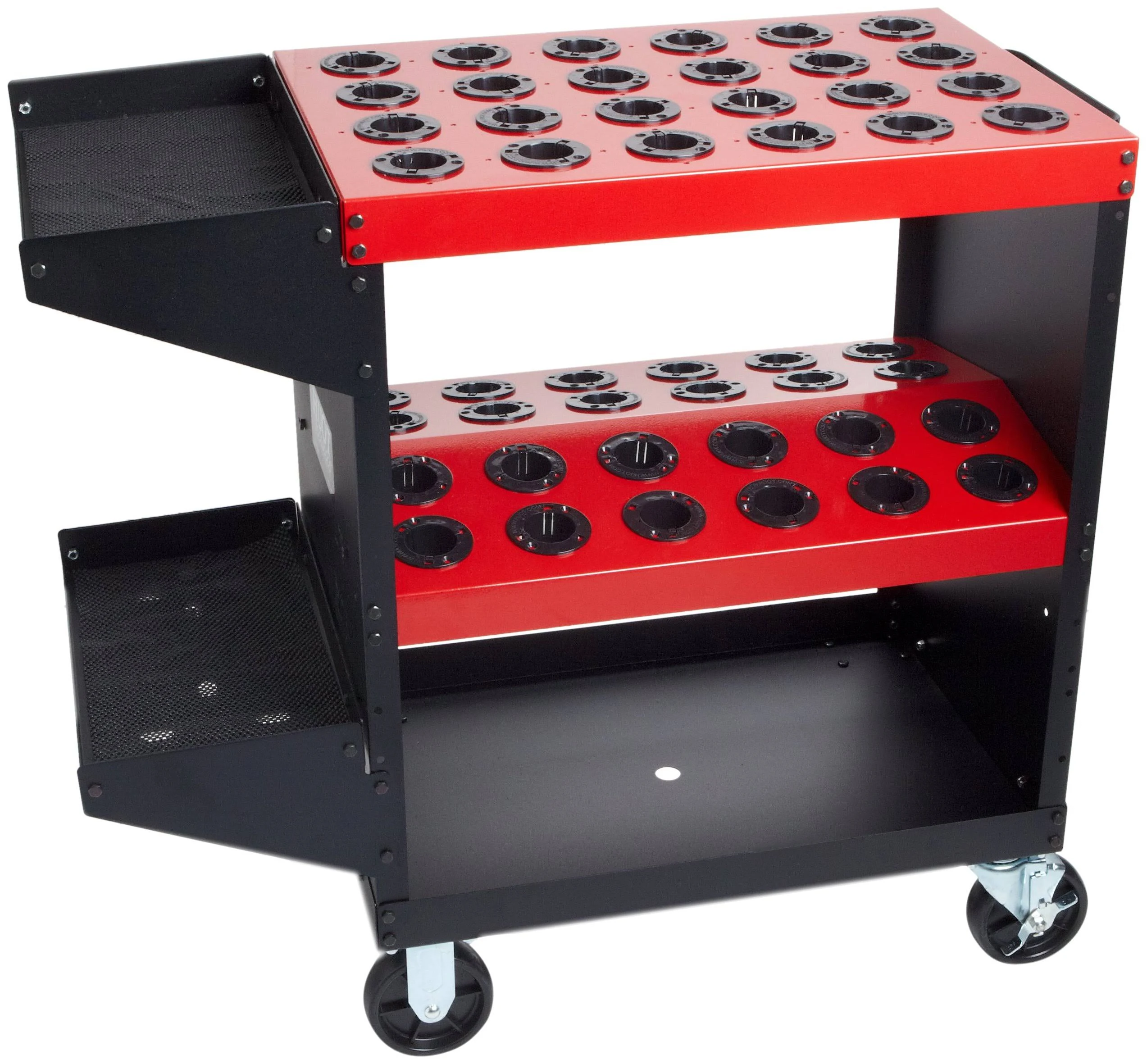 48 Tool Capacity, 40 Taper Size ToolScoot CNC Tool Cart
                48 Tool Capacity, 40 Taper Size ToolScoot CNC Tool Cart