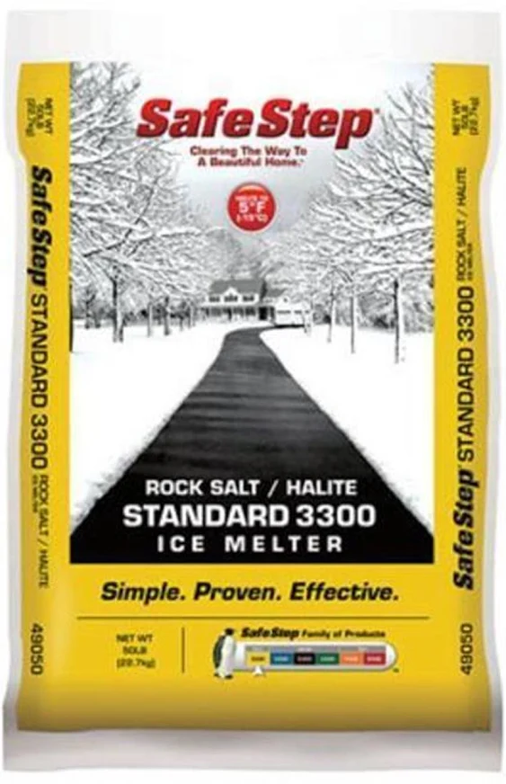 Safe Step 50 lb. 3300 Rock Salt Ice Melter