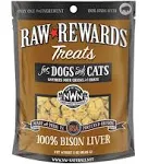 Northwest Naturals Raw Freeze-Dried Bison Liver Treats, 3oz