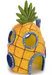 Penn-Plax (SBR10EO Spongebob Squarepants Officially Licensed Aquarium Ornament – Spongebob’s Pineapple House – Medium