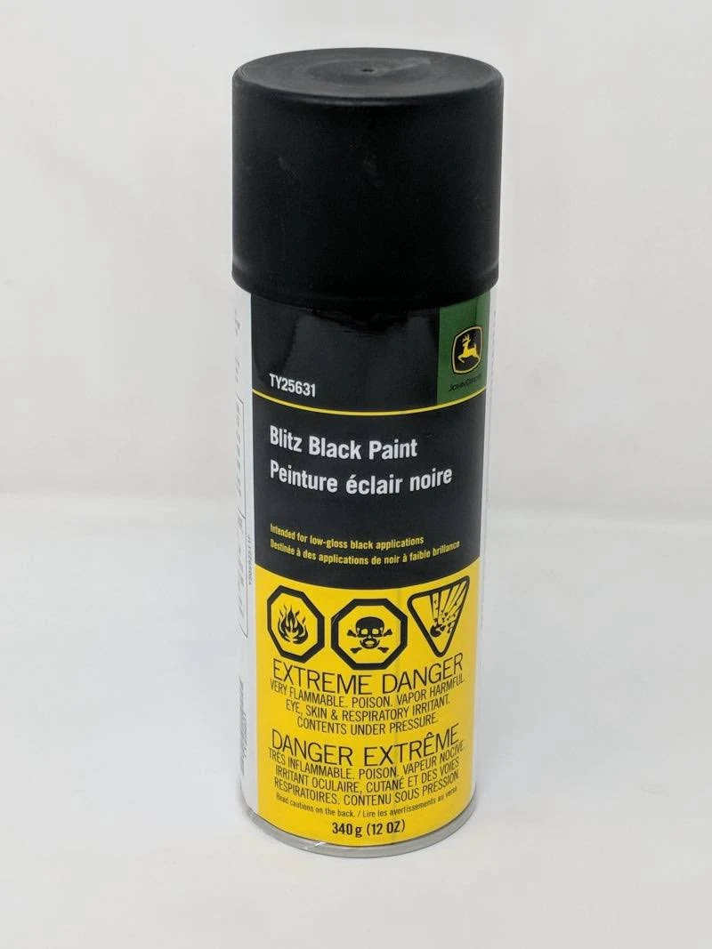 John Deere Original Equipment Black Paint #TY25631