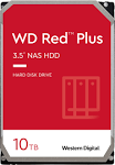 Western Digital 8TB WD Red Plus NAS Internal Hard Drive HDD - 7200 RPM, SATA 6 Gb/s, CMR, 256 MB Cache, 3.5" - WD80EFBX