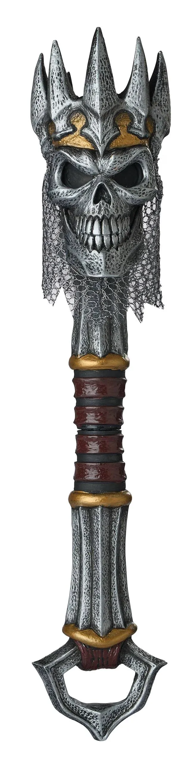 California Costumes, Wicked King Sceptor,Silver