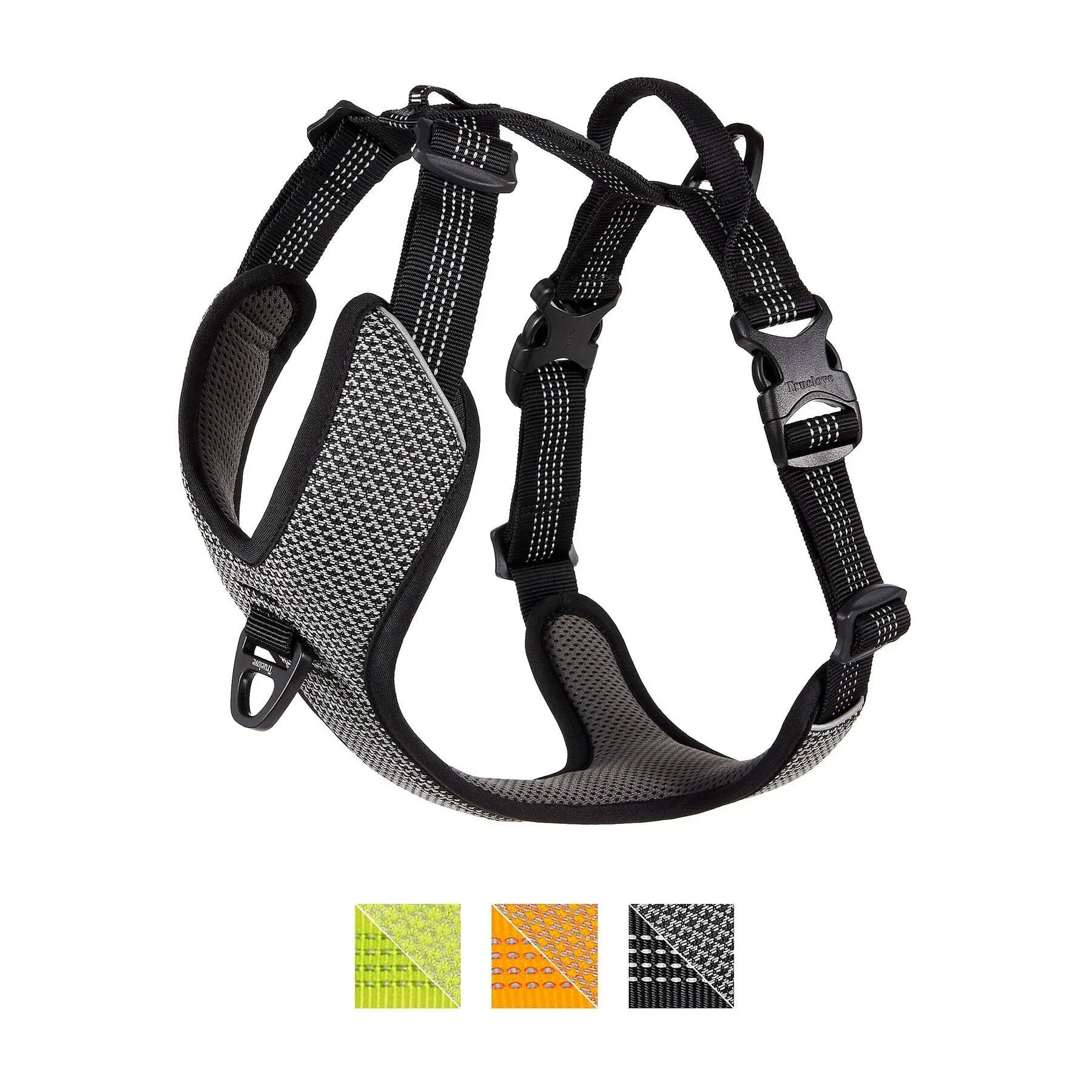 Chai's Choice - Premium Outdoor Explorer No-Pull Dog Harness - 3M Reflective Vest ...