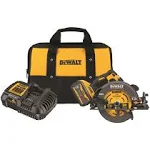 DeWalt FLEXVOLT 60 V 7-1/4 in. Cordless Brushless Circular Saw Kit (Battery & Charger)