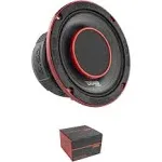 DS18 PRO-HY6.4B 6.5" Hybrid Mid-Range Car Audio Loudspeaker with 1" VC Built-in Compression Driver Horn and Water Resistant Cone 450W Max 225W RMS 4 Ohms (1 Speaker)