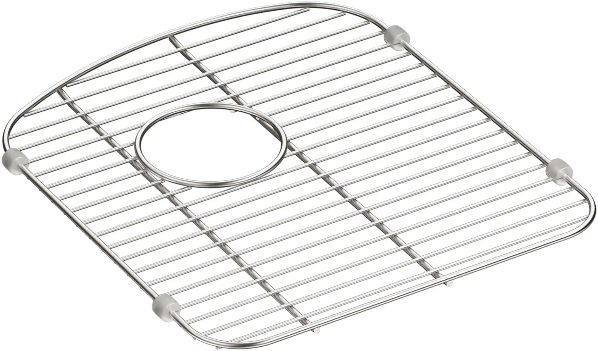 Kohler 5180-ST Langlade Smart Divide Stainless Steel Sink Rack for Right-Hand Bowl