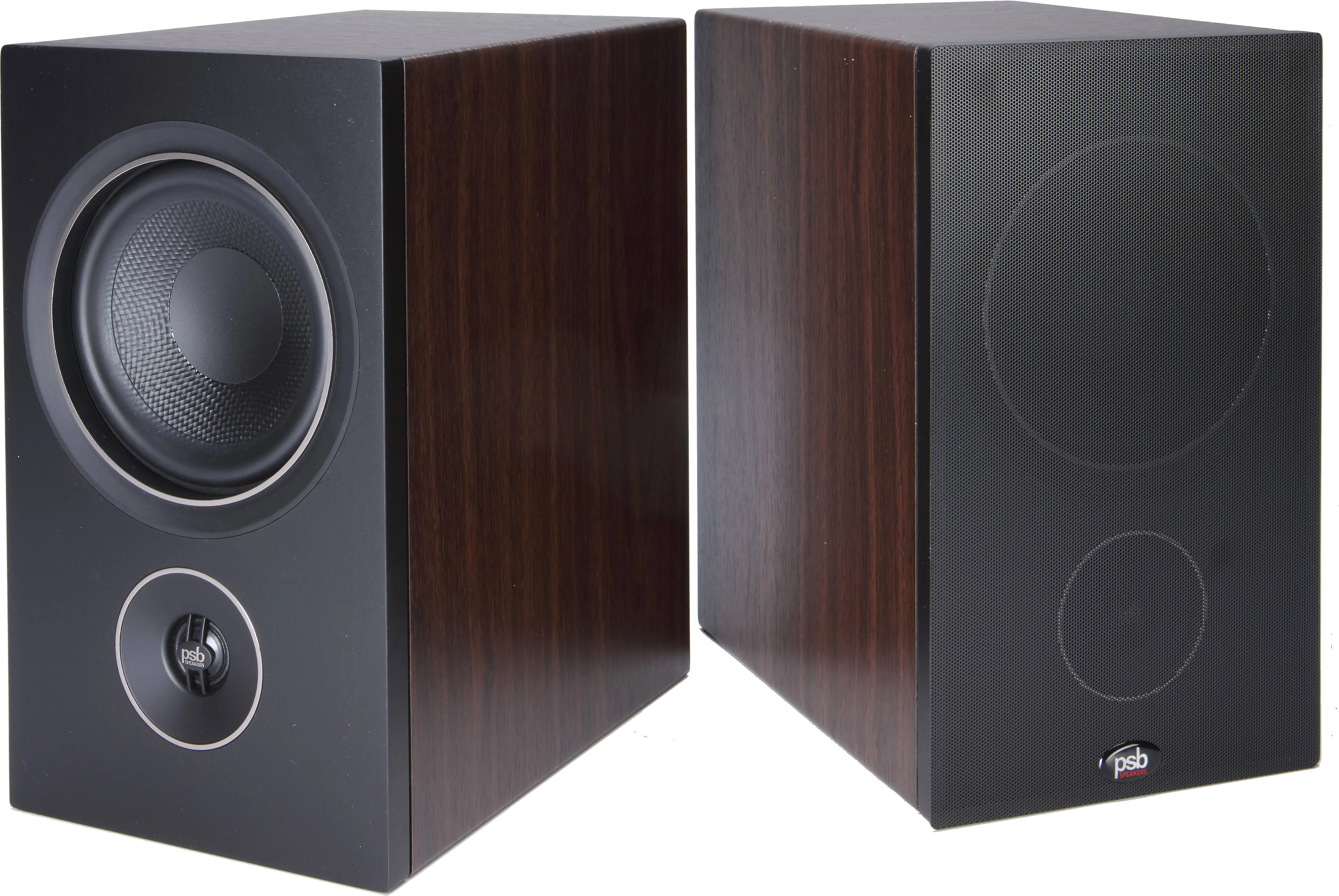 PSB Alpha P5 Bookshelf Speakers - Walnut