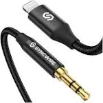 Lightning to 3.5mm Auxiliary Audio Cable (Apple MFi Certified)