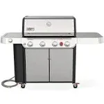 Weber - Genesis S-435 Natural GAS Grill - Stainless Steel