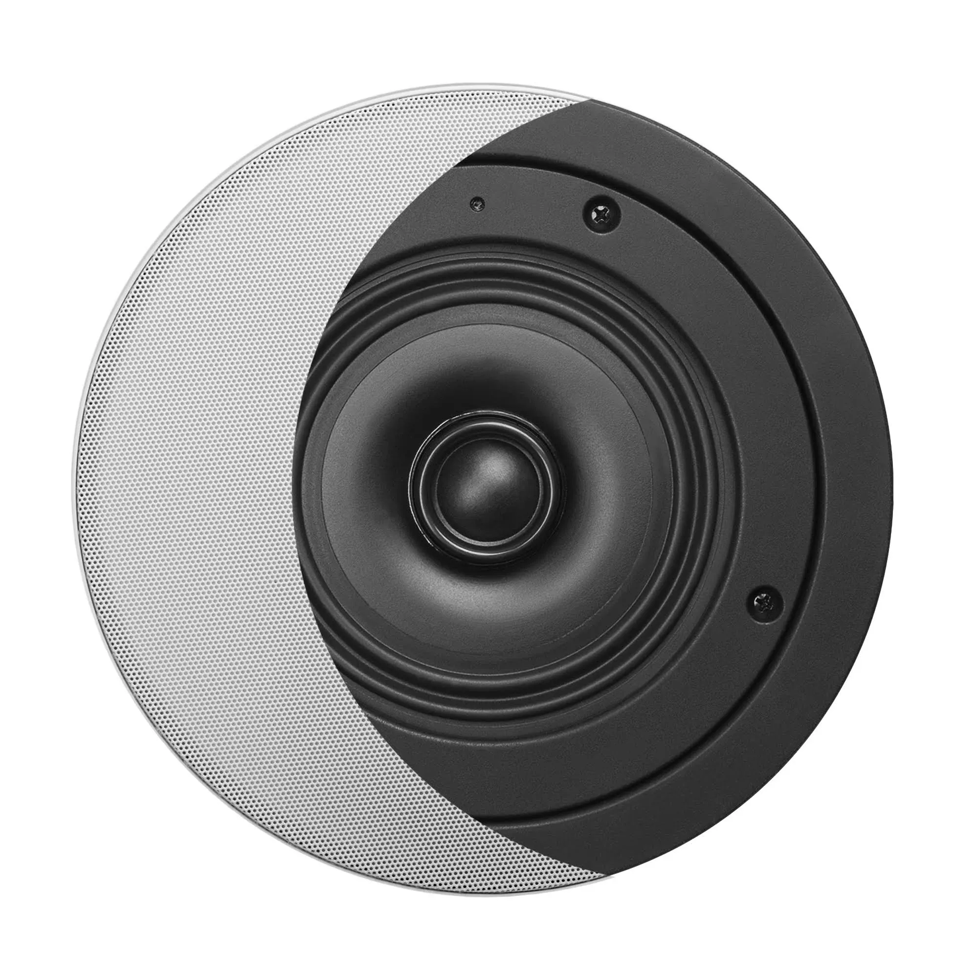 6.5" Super Shallow Mount Weather-Resistant in-Ceiling Speaker Pair - BK-R62SS