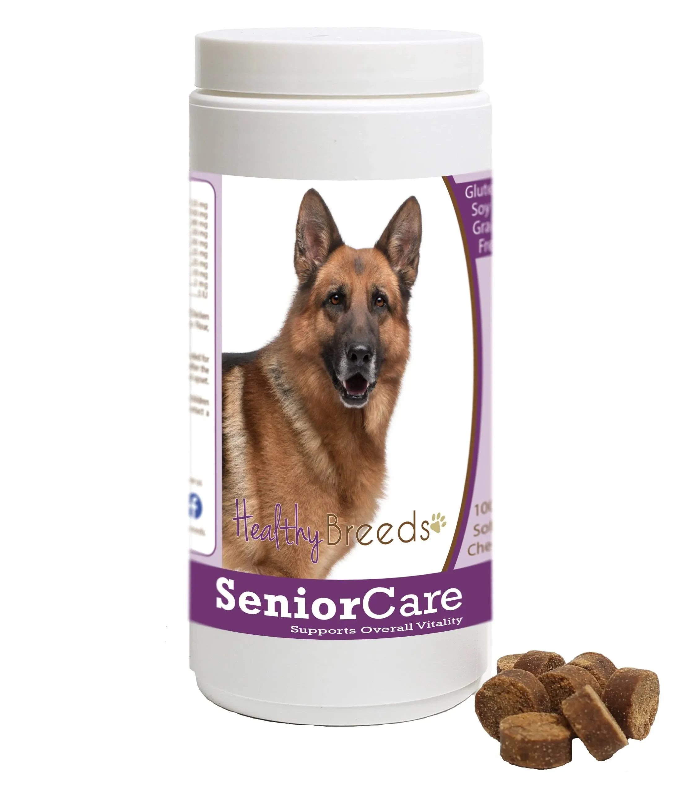 Healthy Breeds German Shepherd Senior Dog Care Soft Chews 100 Count