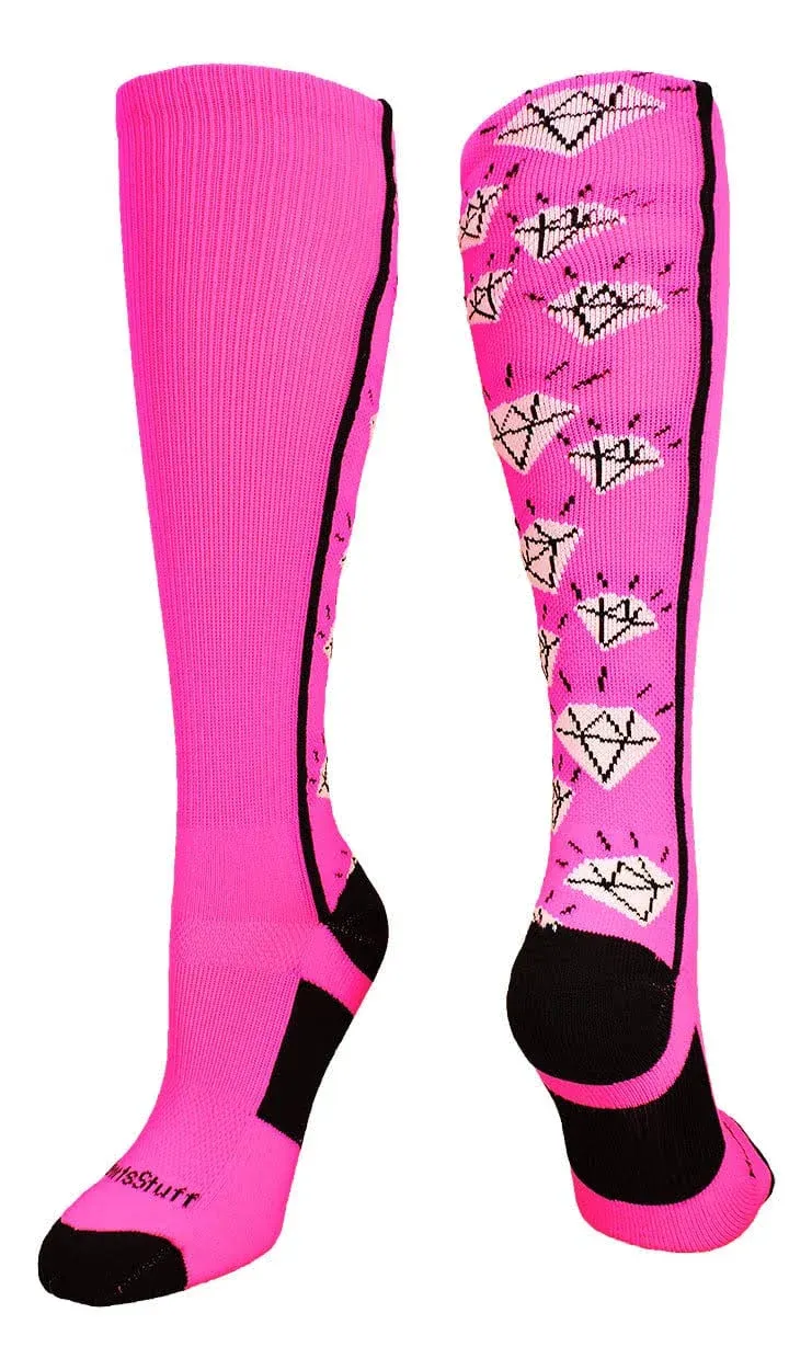 Crazy Socks with Diamonds Over The Calf (Multiple Colors)