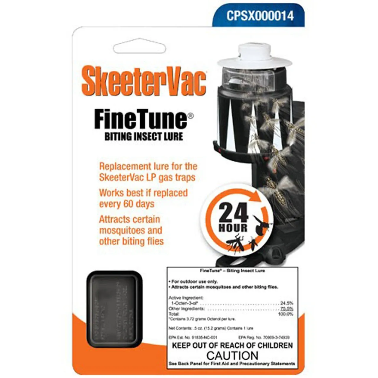 SkeeterVac Fine Tune Biting Insect Lure Replacement Bait Block - CPSX000014