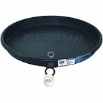 Eastman Water Heater Drain Pan with PVC Fittings, 28 Inch ID x 30 Inch OD Compression, 60078