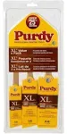 Purdy XL Sash Brush 1, 1.5 & 2 Inch (3 Piece Assorted Pack)