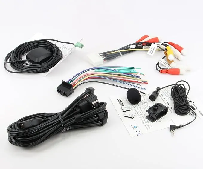 Xtenzi Cable Set-A for Pioneer AVIC-X940BT AVIC-Z140BH GPS MIC RCA Power Harness