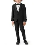 OppoSuits Boys Tuxedo - Jet Set Black - Size: 2