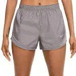 Nike Dri Fit Women’s Running Shorts Tempo Brief Lined Gray Size M