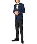 Midnight Blue Tuxedo Teen Boys | Prom Tuxedo | OppoSuits