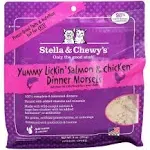 Stella & Chewy's Dinner Yummy Lickin' Salmon Chicken Freeze-Dried Cat Food