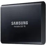 SAMSUNG T5 Portable SSD 1TB - Up to 540MB/s - USB 3.1 External Solid State Drive, Black (MU-PA1T0B/AM)