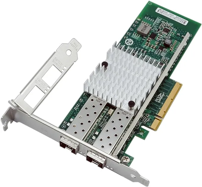 Jeirdus with Intel 82599 Chipset X520-DA2 E10G41BTDA 10G PCI-E X8 Ethernet Se...