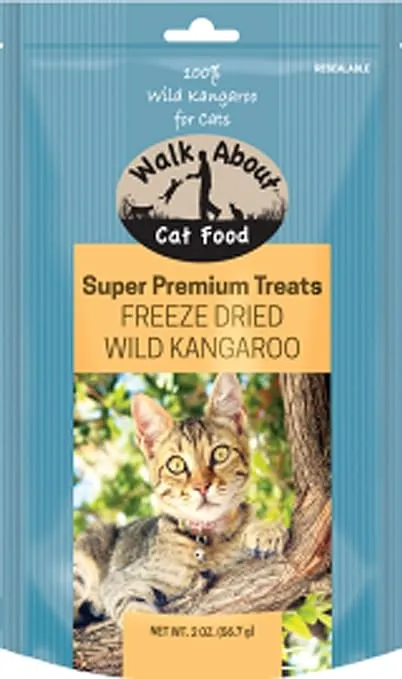 Walk About Freeze Dried Kangaroo Cat Treats - 2 oz