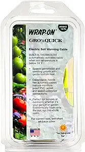 Wrap-On 51012 12&#039; GRO-QUICK Soil Warming Cable 42 Watts 0.35 AMPS - FAST SHIP