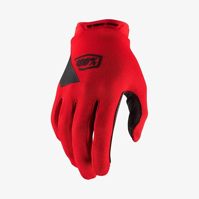 100% RIDECAMP Men's Motocross & Mountain Biking Gloves - Lightweight MTB & Dirt Bike Riding Protective Gear