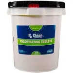 RX Clear 1" Stabilized Chlorine Tablets, 35 lbs.