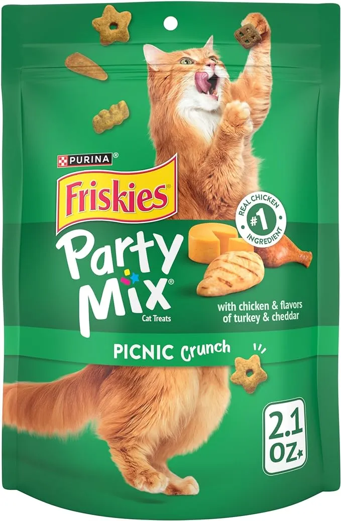 Friskies Party Mix Beachside Crunch Cat Treats