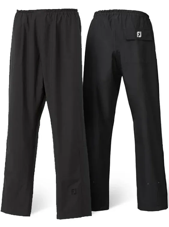 FootJoy Men's Golf Rain Pants, Size: Xxxl, Black