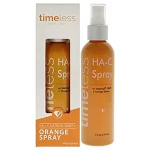 Timeless Skin Care HA Matrixyl 3000 with Orange Spray 4 oz. Facial Mist