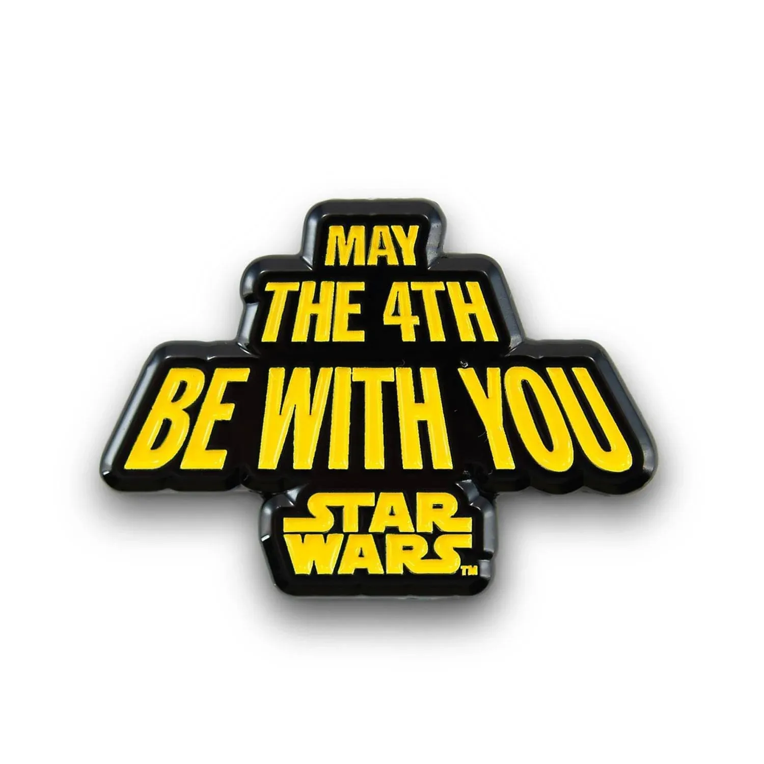 Star Wars May The Fourth Be With You Pin | Enamel Star Wars Collector Pin | Fun May 4th Star Wars Accessory