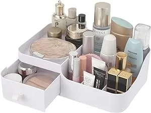 Abiudeng Makeup Organizer for CosmeticSmall Makeup Organizer with DrawersSkin...