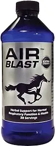 Air Blast Horse Respiratory Supplement 16 Oz by Equiade