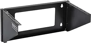 RIVECO 6U Wall Mount Rack for Network| Reinforced Heavy Load 66-99 LBS Small Server Racks Vertical & Horizontal Mounting for 19 inches IT & Studio Equipment.