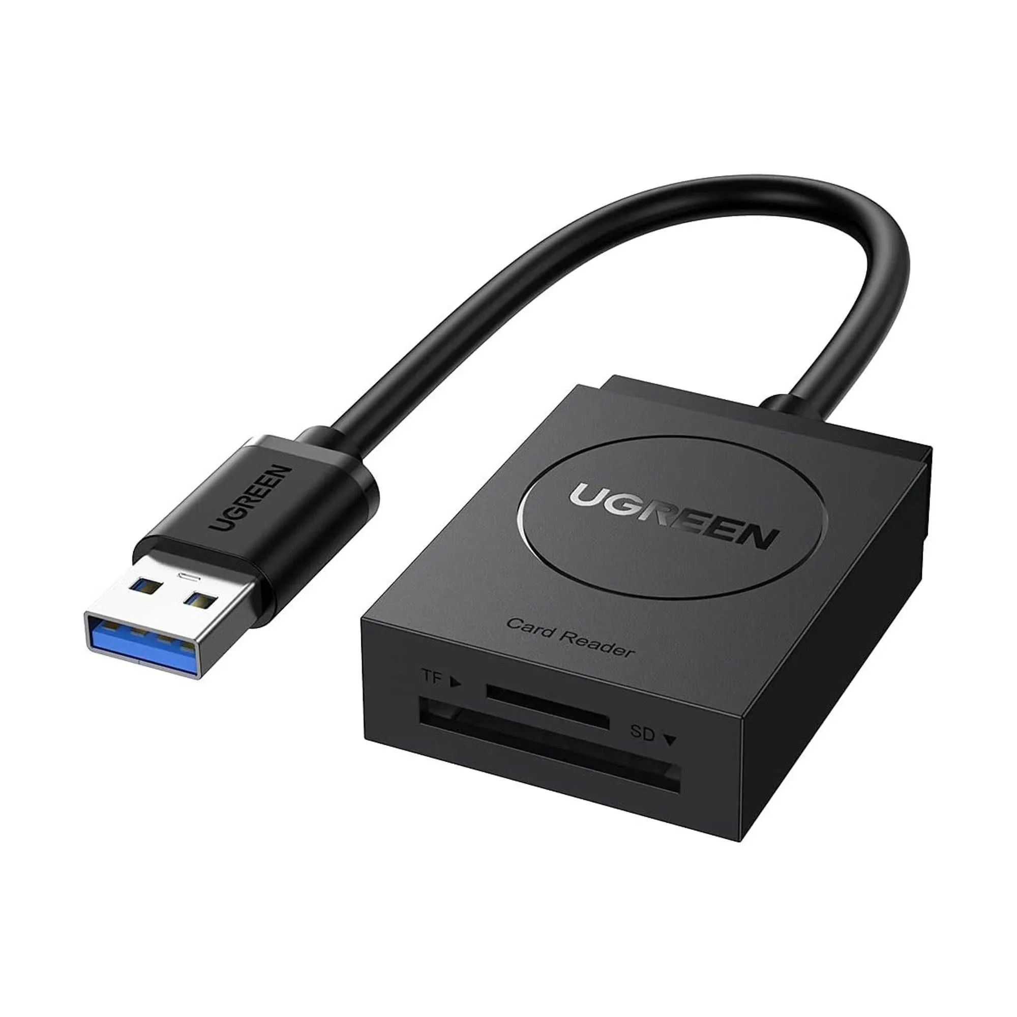 UGREEN UG-20250 2 in 1 USB 3.0 Card Reader 15cm without OTG