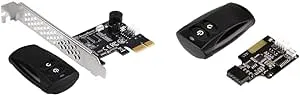 Silverstone SST-ES02-PCIE 2.4Ghz Wireless Computer Power and Reset Remote Switch